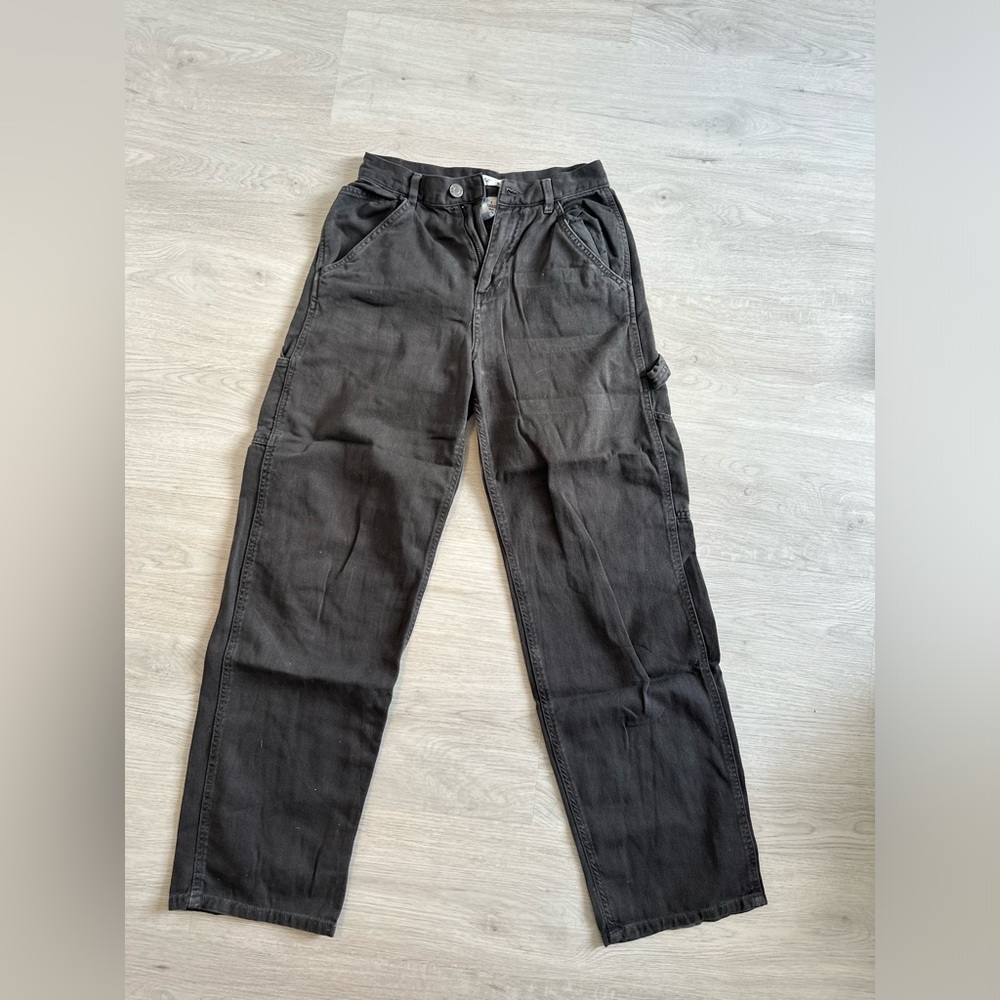 Charcoal cargo pants